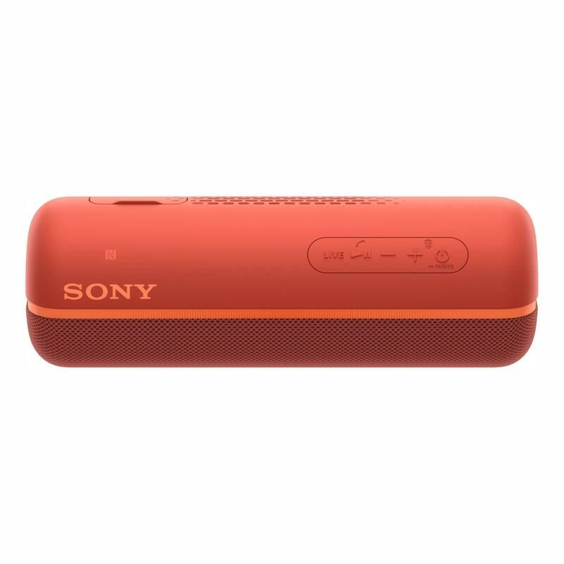 Přenosný reproduktor Sony SRS-XB22 červený, Přenosný, reproduktor, Sony, SRS-XB22, červený
