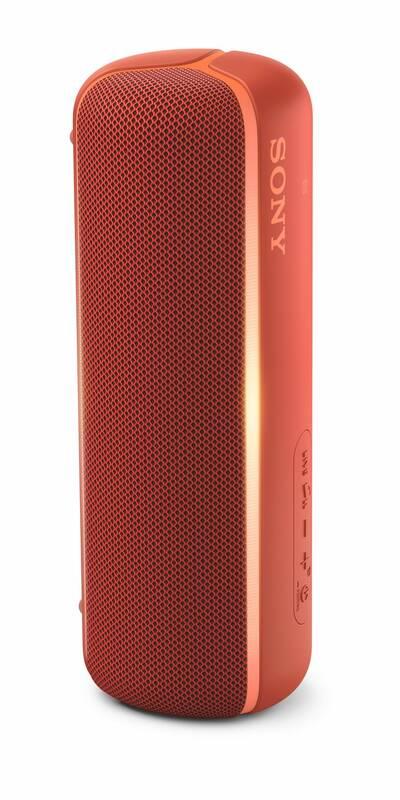 Přenosný reproduktor Sony SRS-XB22 červený