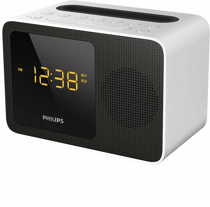 Radiobudík Philips AJT5300W černý bílý