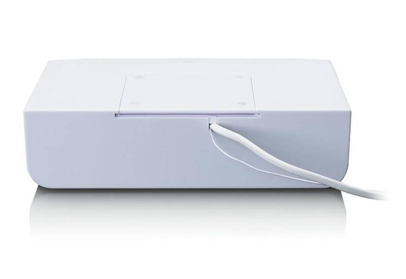 Radiopřijímač Lenco KCR-11 bílý