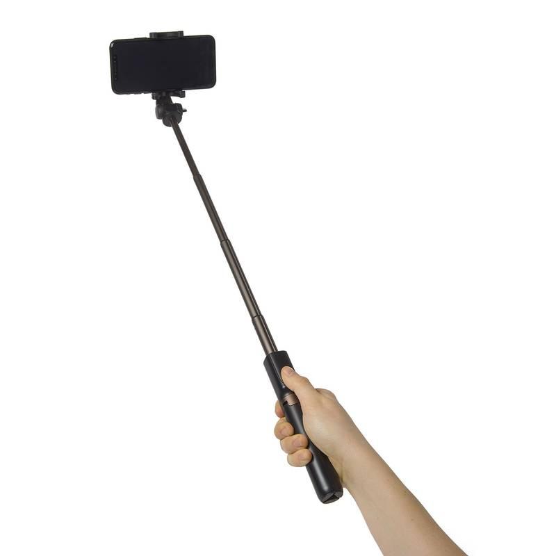 Selfie tyč Celly Propod selfie tyč s Bluetooth ovladačem a stojánkem černá