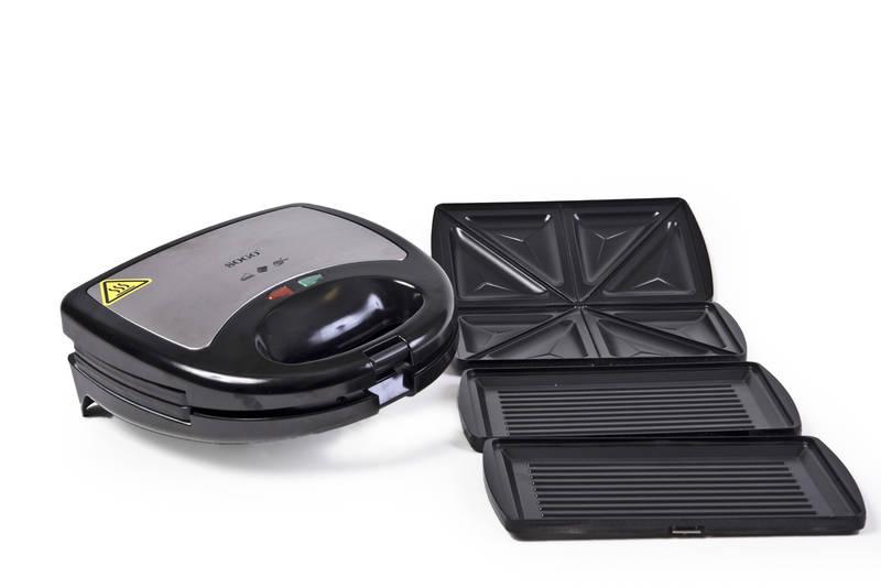 Sendvičovač SOGO SS-1865 černý nerez