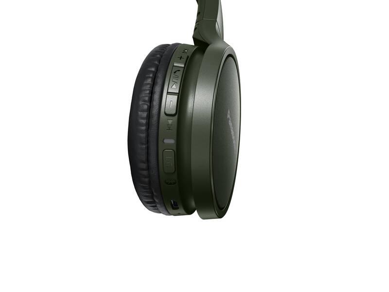 Sluchátka Panasonic RP-HF410BE-G zelená