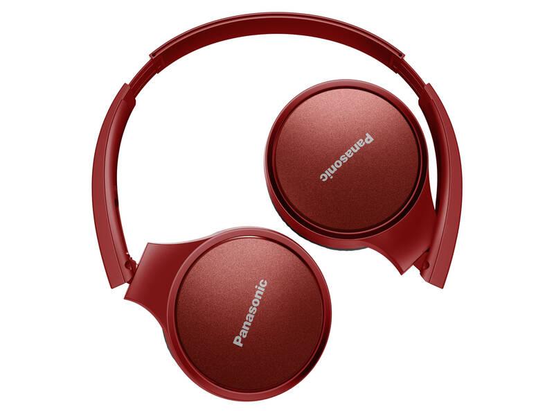 Sluchátka Panasonic RP-HF410BE-R červená