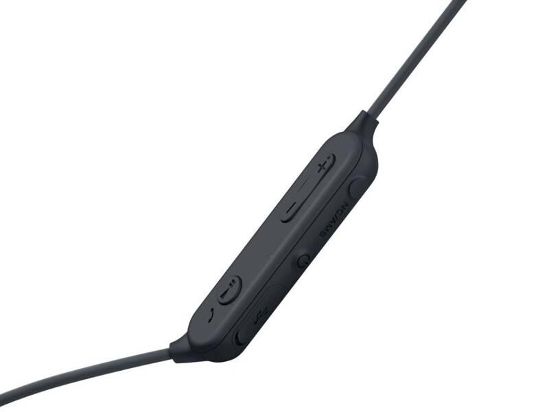 Sluchátka Sony WI-SP600NB černá