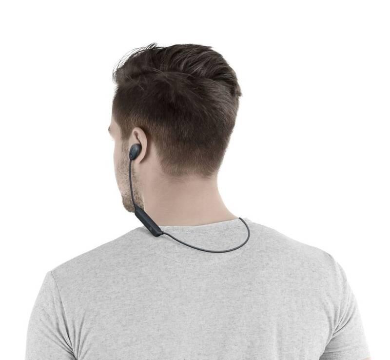 Sluchátka Sony WI-SP600NB černá