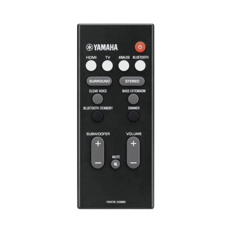 Soundbar Yamaha YAS-107 černý, Soundbar, Yamaha, YAS-107, černý
