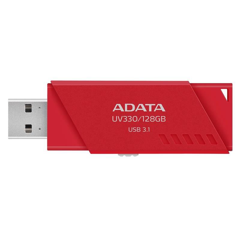 USB Flash ADATA UV330, 128 GB, červený