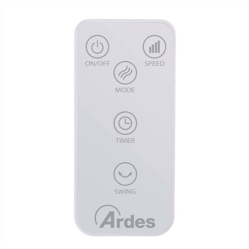 Ventilátor stojanový Ardes D41PRW stříbrný