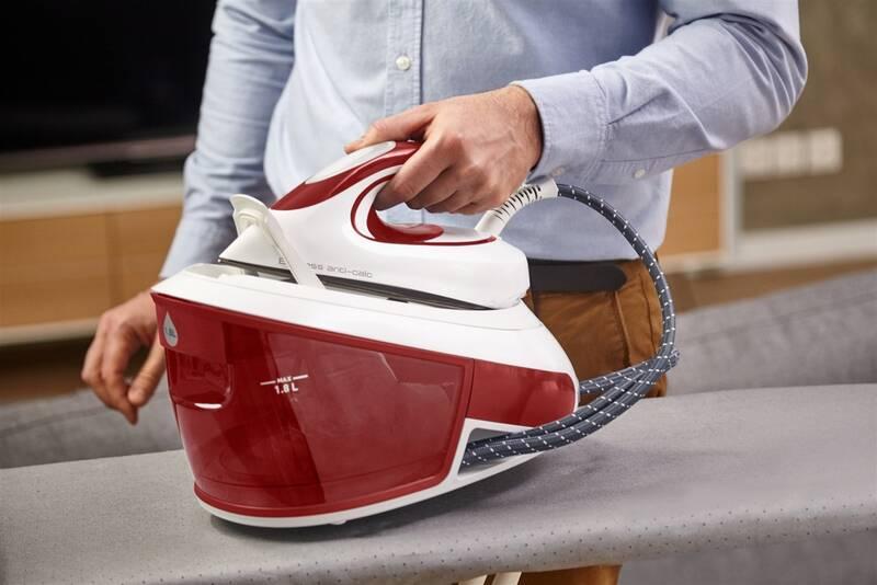 Žehlicí systém Tefal Express Anticalc SV8030E0 bílý červený