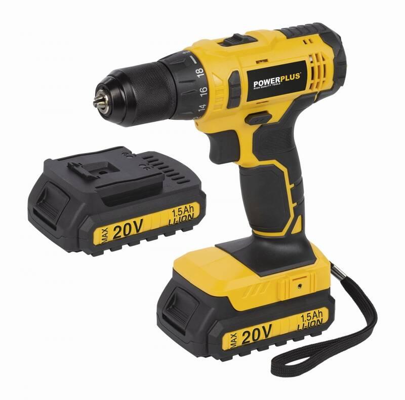 Aku vrtačka POWERPLUS POWX00435