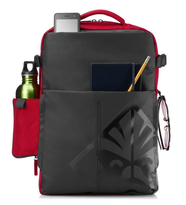 Batoh na notebook HP OMEN Gaming Backpack pro 17" černý červený