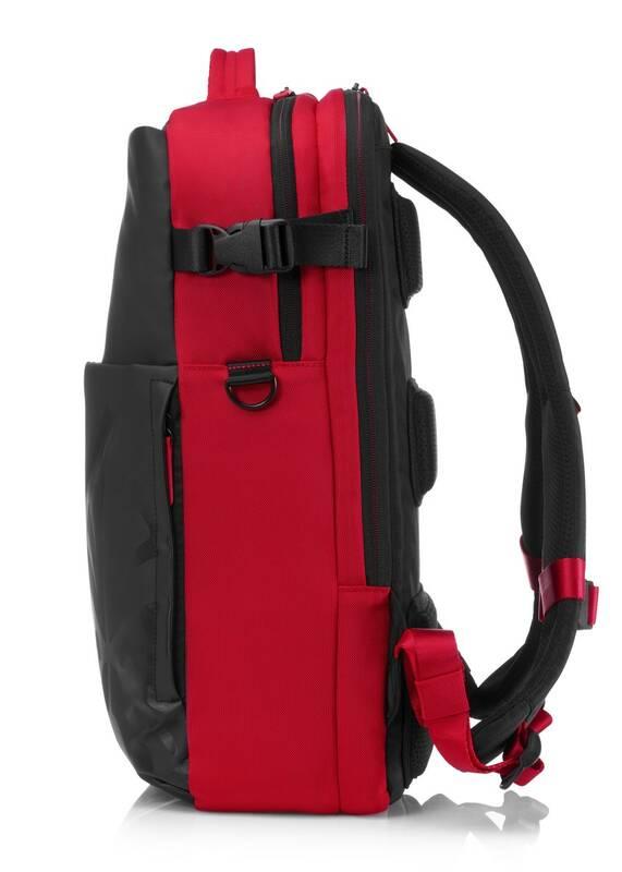 Batoh na notebook HP OMEN Gaming Backpack pro 17" černý červený