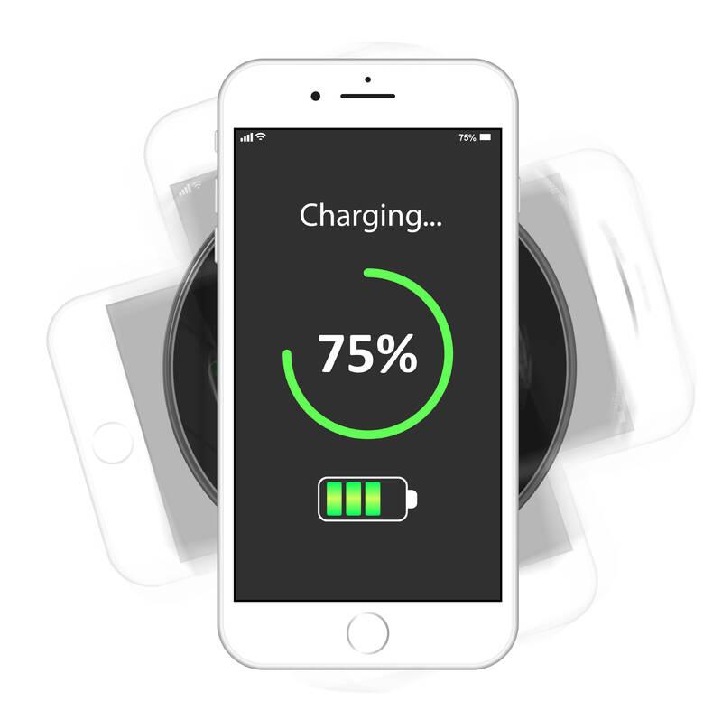 Bezdrátová nabíječka GND 10W černá