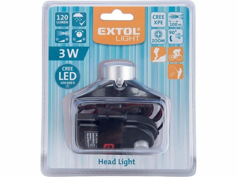 Čelovka EXTOL LIGHT 43101