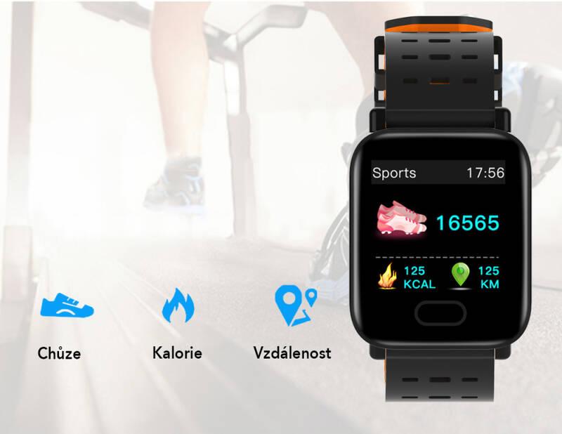 Chytré hodinky IMMAX SW11 černé