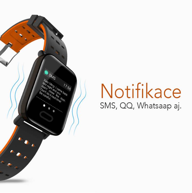 Chytré hodinky IMMAX SW11 černé