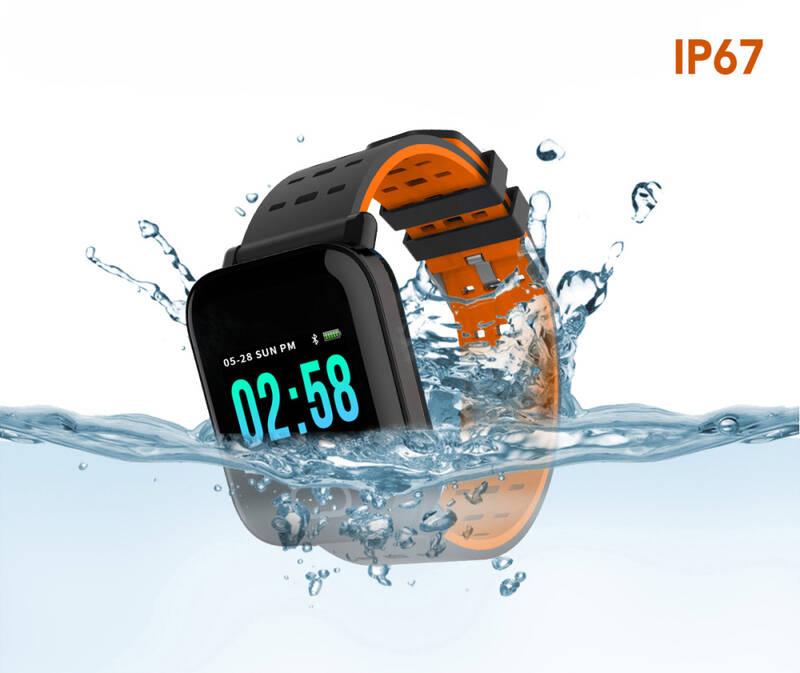 Chytré hodinky IMMAX SW11 černé