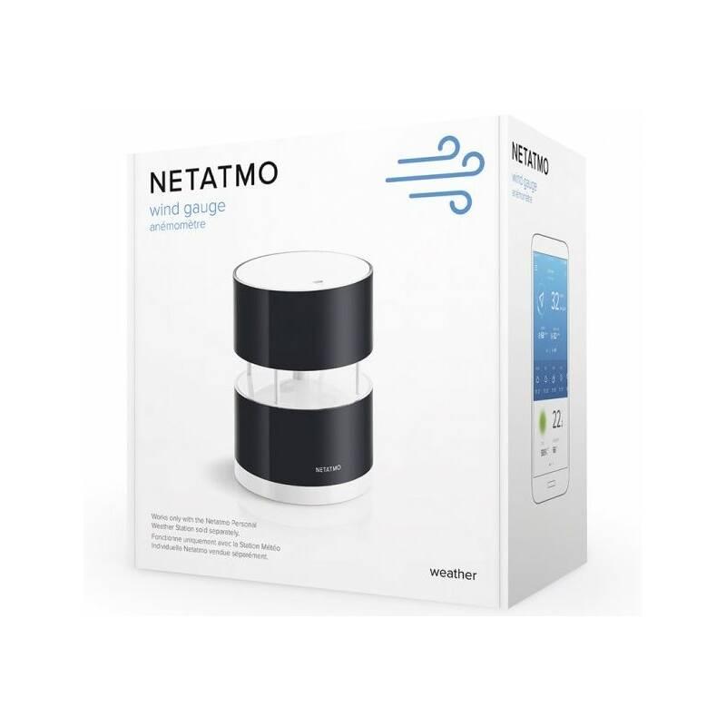 Čidlo pro meteostanice Netatmo anemometr NWA01-WW černé, Čidlo, pro, meteostanice, Netatmo, anemometr, NWA01-WW, černé