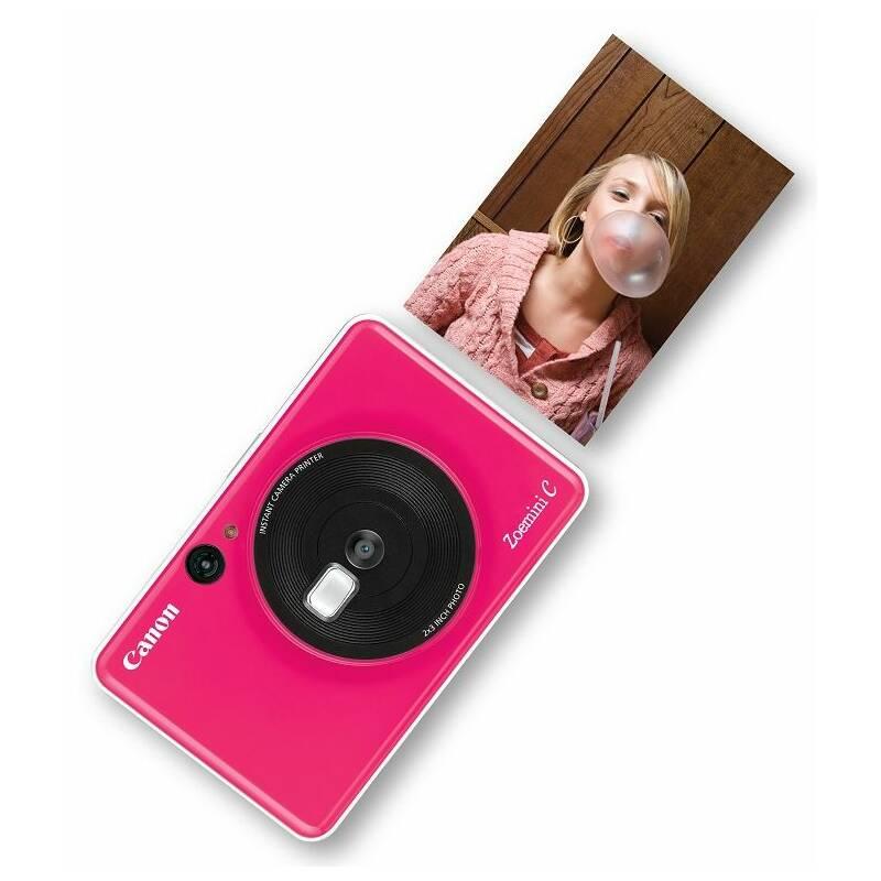 Digitální fotoaparát Canon Zoemini C růžový