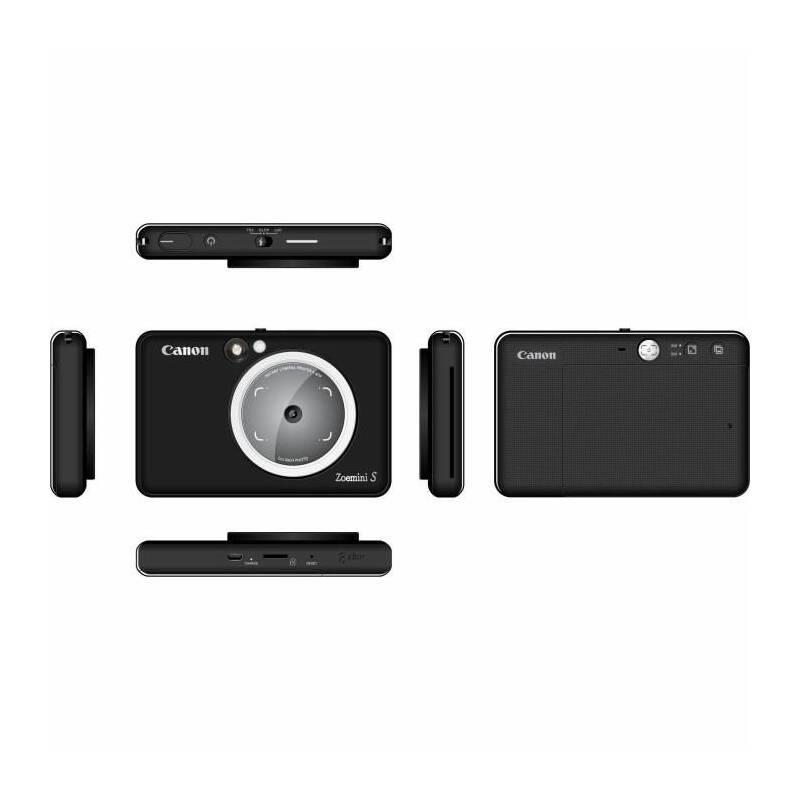 Digitální fotoaparát Canon Zoemini S černý, Digitální, fotoaparát, Canon, Zoemini, S, černý