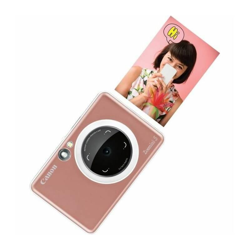 Digitální fotoaparát Canon Zoemini S růžový zlatý