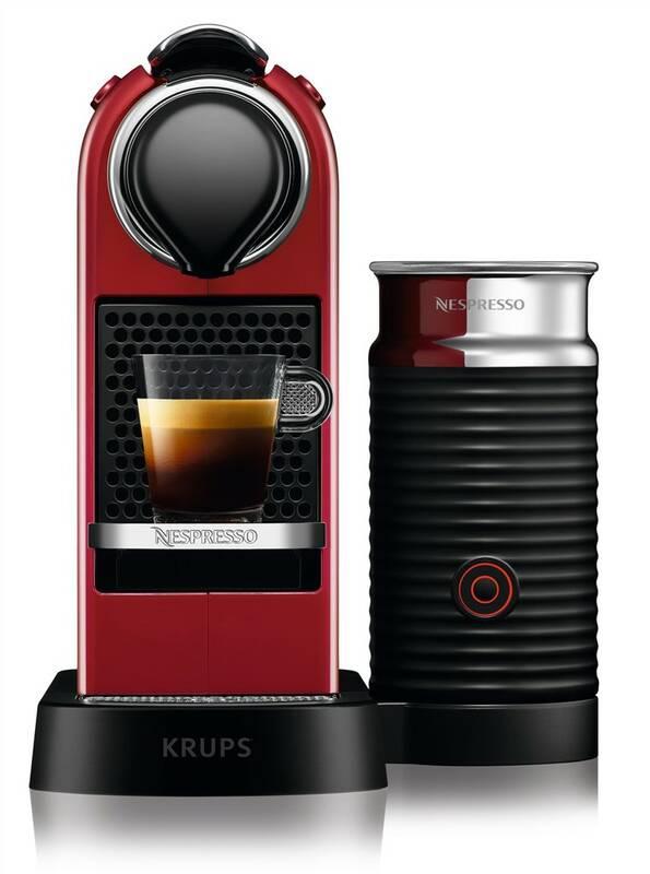 Espresso Krups Nespresso Citiz&Milk XN761510 červené
