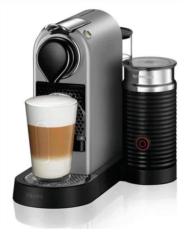 Espresso Krups Nespresso Citiz&Milk XN761B10 stříbrné