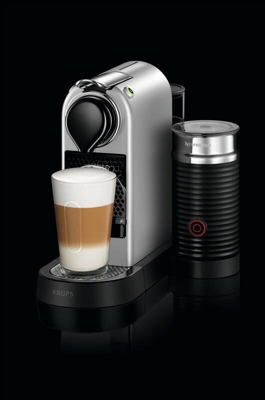 Espresso Krups Nespresso Citiz&Milk XN761B10 stříbrné