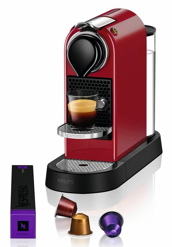 Espresso Krups Nespresso Citiz XN741510 červené