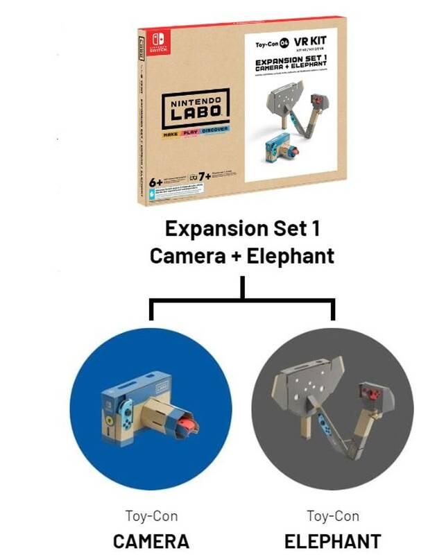 Hra Nintendo Switch Labo VR Kit - Expansion Set 1, Hra, Nintendo, Switch, Labo, VR, Kit, Expansion, Set, 1