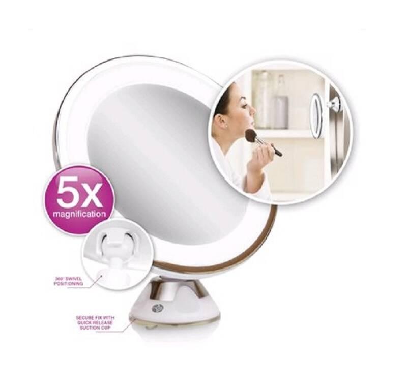 Kosmetické zrcátko Rio MMSU bílé