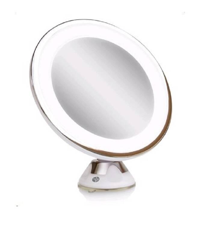 Kosmetické zrcátko Rio MMSU bílé