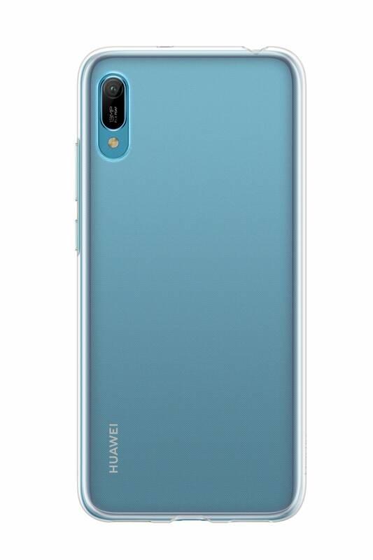 Kryt na mobil Huawei Silicon Protective Case pro Y6 2019 průhledný