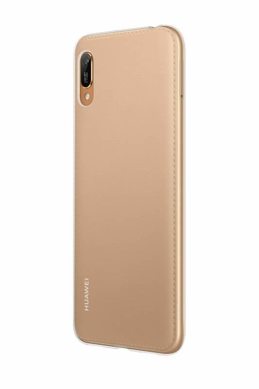 Kryt na mobil Huawei Silicon Protective Case pro Y6 2019 průhledný