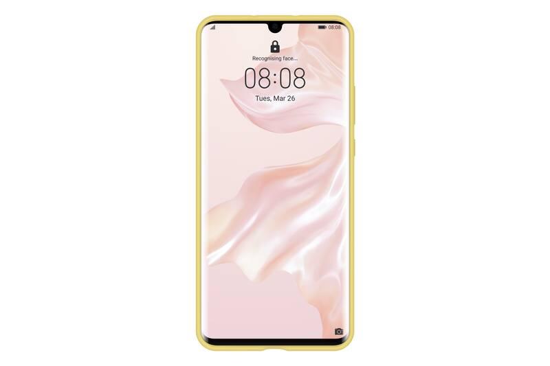 Kryt na mobil Huawei Silicone Case pro P30 Pro žlutý