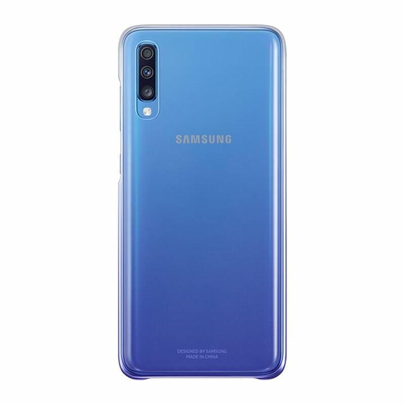Kryt na mobil Samsung Gradation Cover pro Galaxy A70 fialový