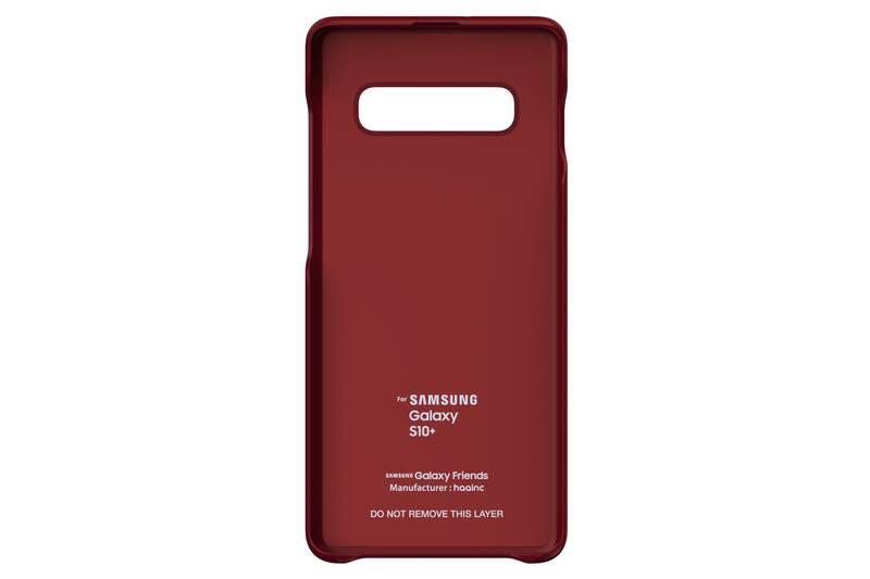 Kryt na mobil Samsung Iron Man pro Galaxy S10 červený