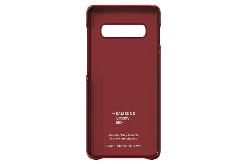 Kryt na mobil Samsung Marvel Comics pro Galaxy S10 červený