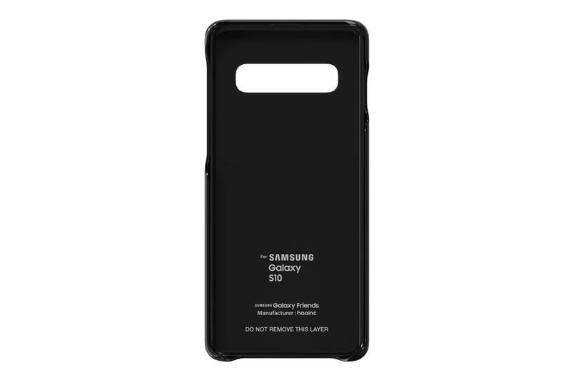 Kryt na mobil Samsung Marvel Logo pro Galaxy S10 černý