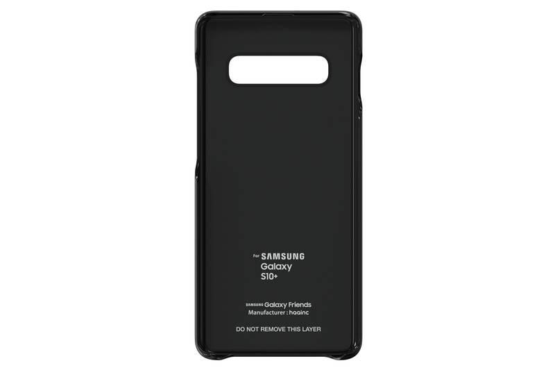 Kryt na mobil Samsung Marvel Logo pro Galaxy S10 černý