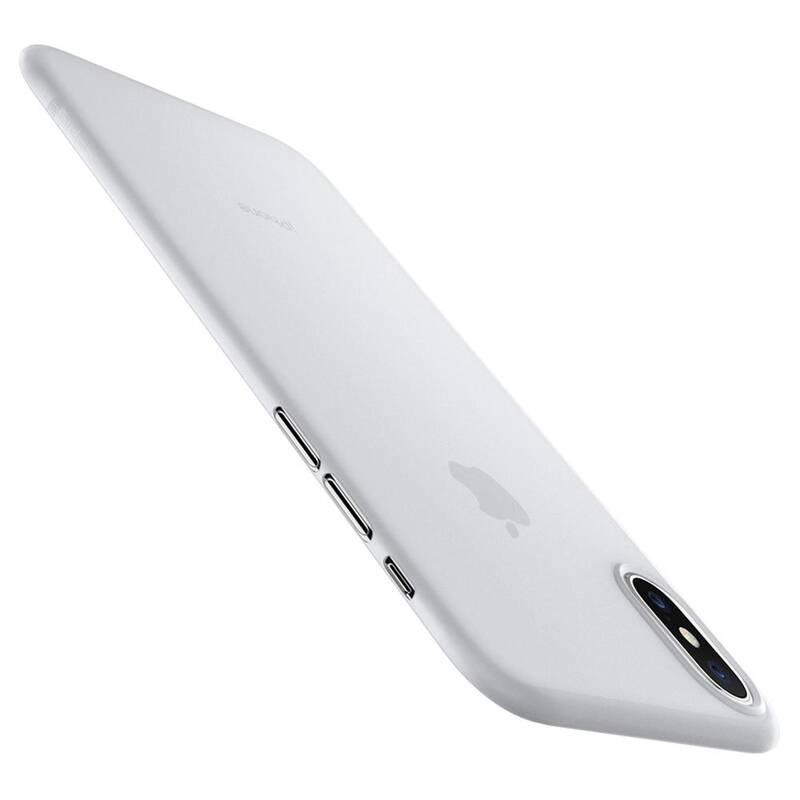 Kryt na mobil Spigen Air Skin pro Apple iPhone X Xs průhledný