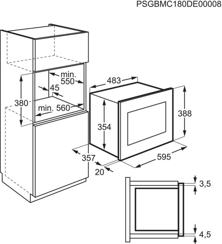 Mikrovlnná trouba Electrolux LMS4253TMX černá