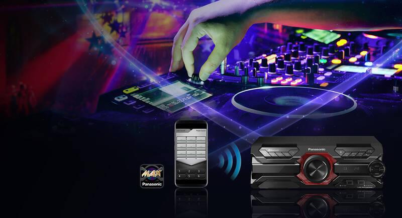 Minisystém Panasonic SC-AKX320E-K černý