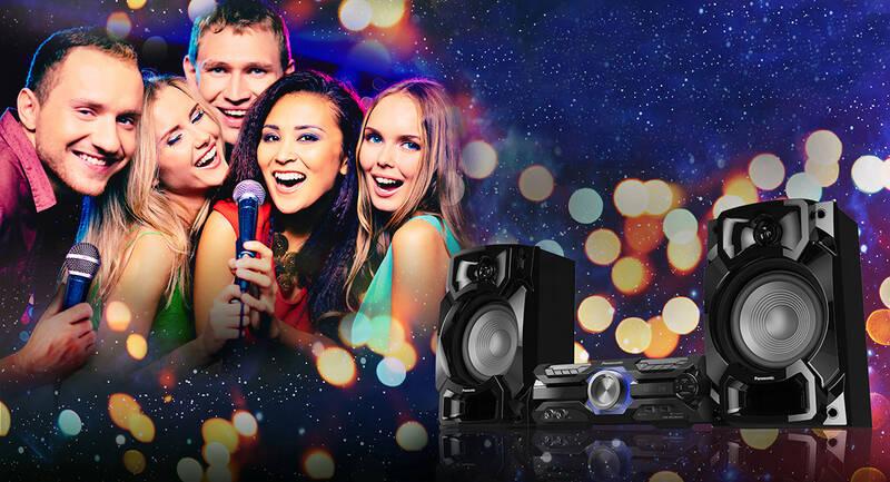 Minisystém Panasonic SC-AKX520E-K černý