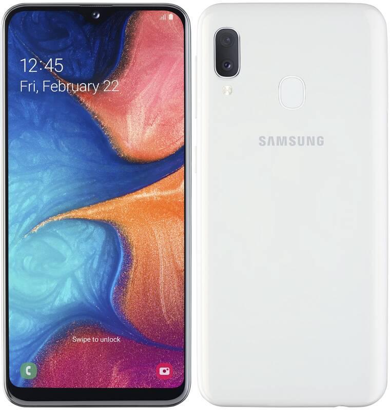 Mobilní telefon Samsung Galaxy A20e Dual SIM bílý