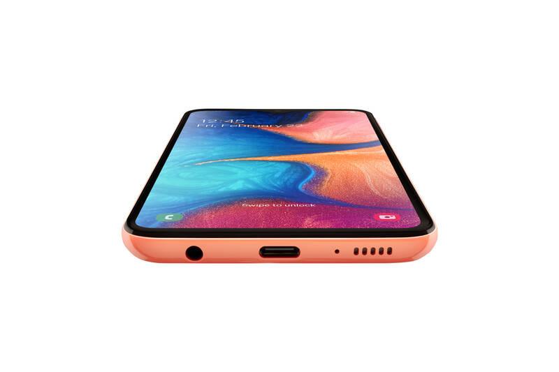 Mobilní telefon Samsung Galaxy A20e Dual SIM oranžový, Mobilní, telefon, Samsung, Galaxy, A20e, Dual, SIM, oranžový