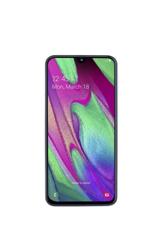 Mobilní telefon Samsung Galaxy A40 Dual SIM bílý