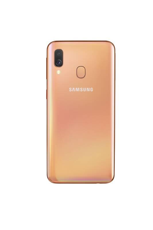 Mobilní telefon Samsung Galaxy A40 Dual SIM oranžový