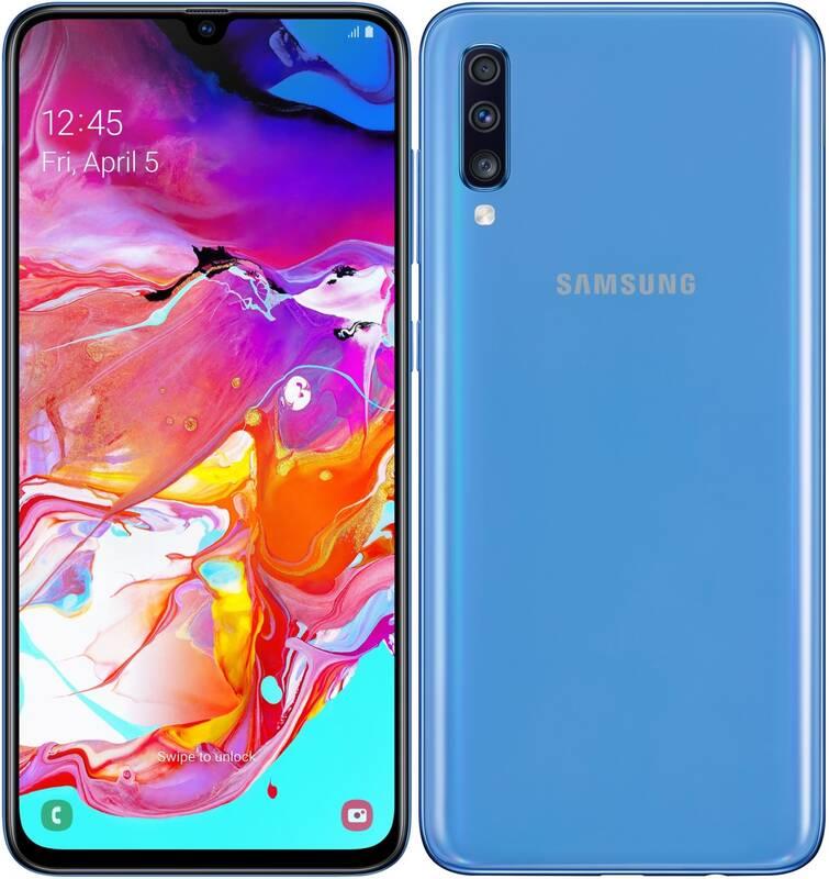 Mobilní telefon Samsung Galaxy A70 Dual SIM modrý